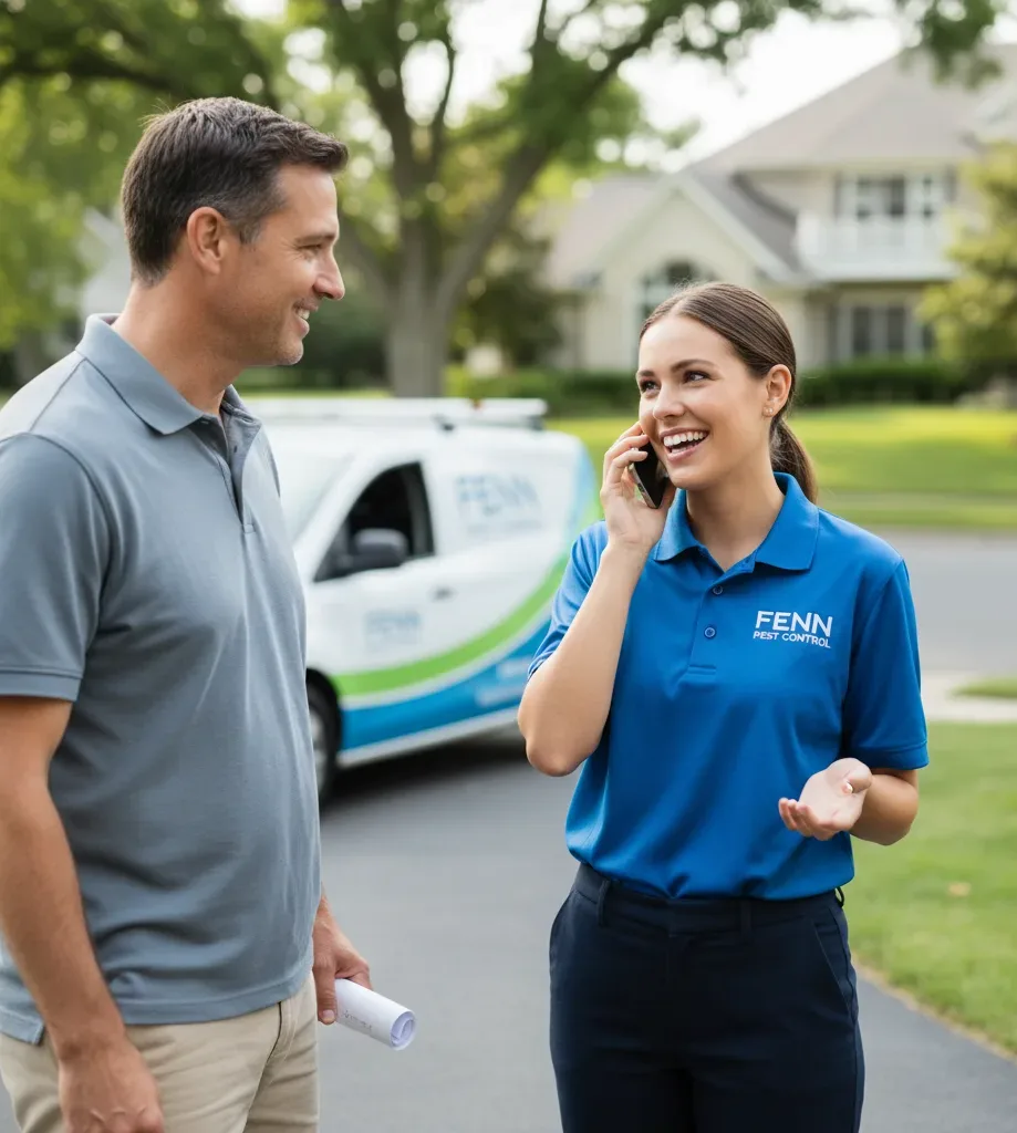 Fenn Pest Control customer support in Dewitt